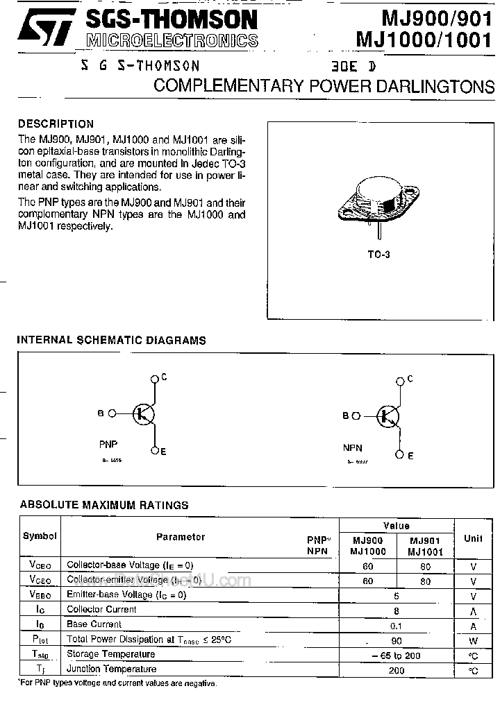 MJ900_2834986.PDF Datasheet