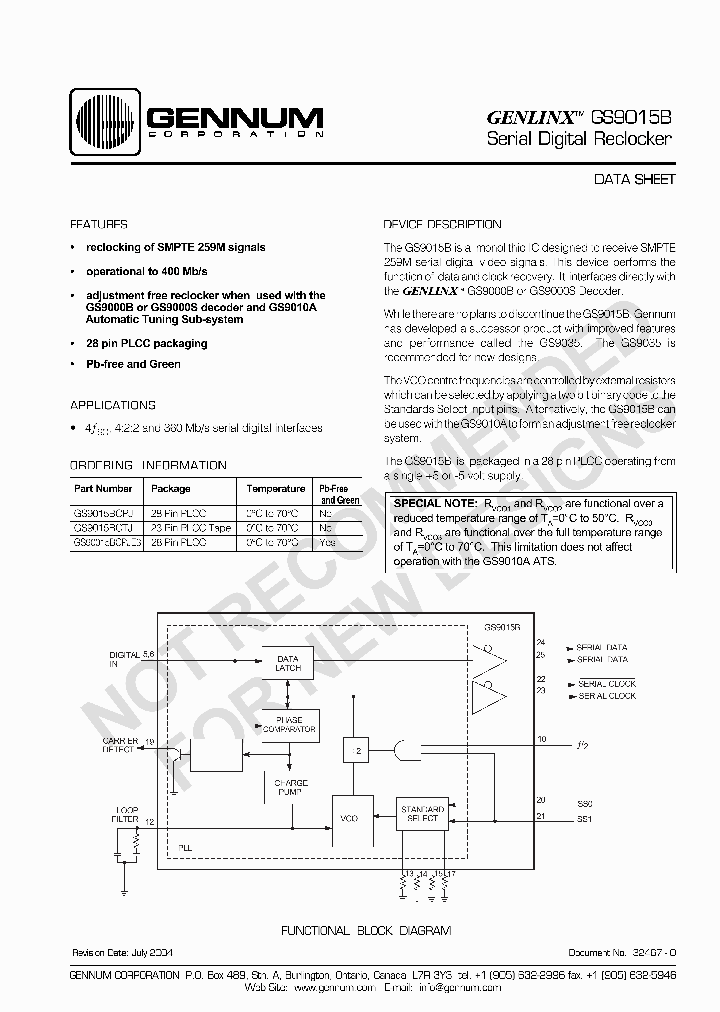 GS9015BCPJ_2834207.PDF Datasheet