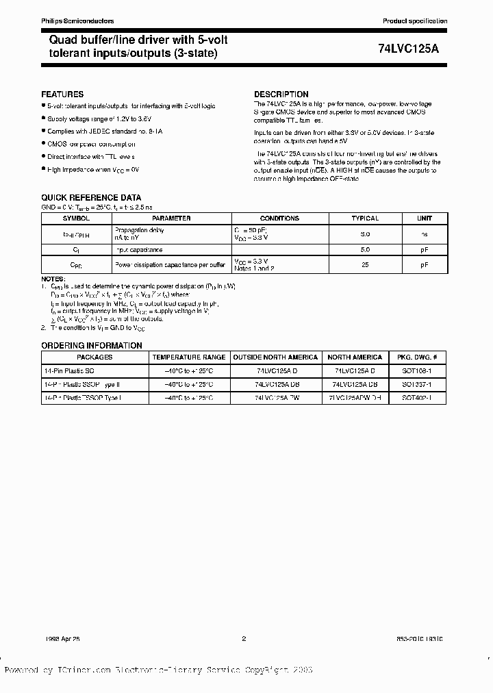 74LVC125APW-T_2830084.PDF Datasheet