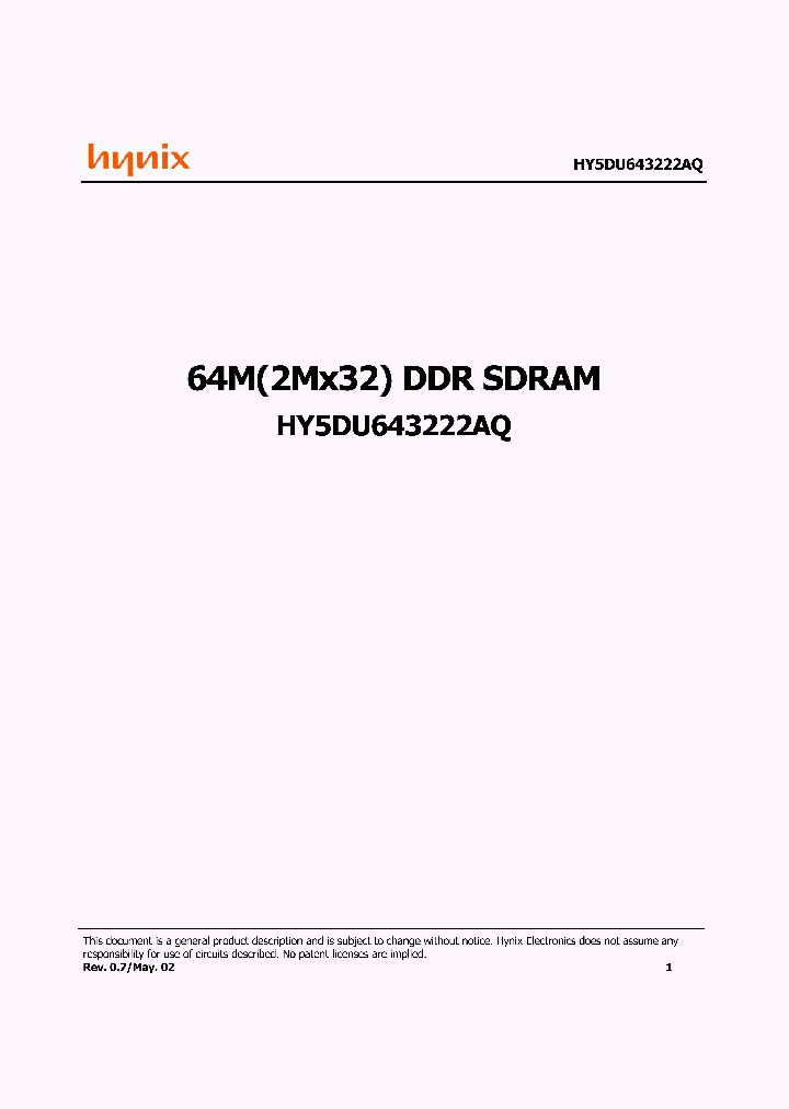 HY5DU643222AQ-43_2835605.PDF Datasheet