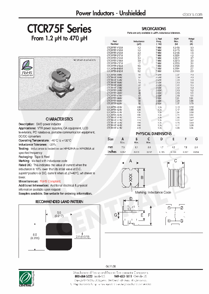 CTCR75F-220M_2841939.PDF Datasheet