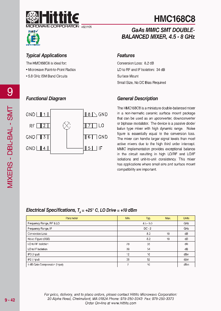 HMC168C8_2841327.PDF Datasheet