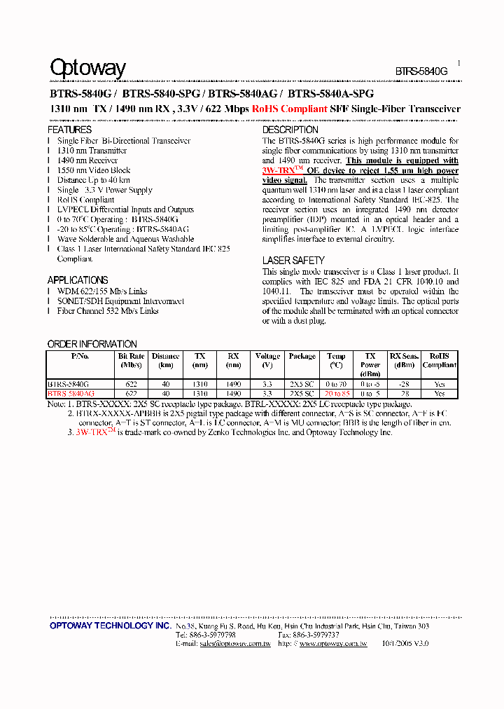 BTRS-5840-SPG_2838705.PDF Datasheet
