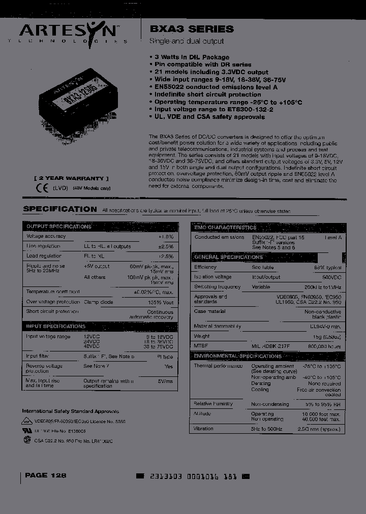 BXA3-24D15F_2842710.PDF Datasheet