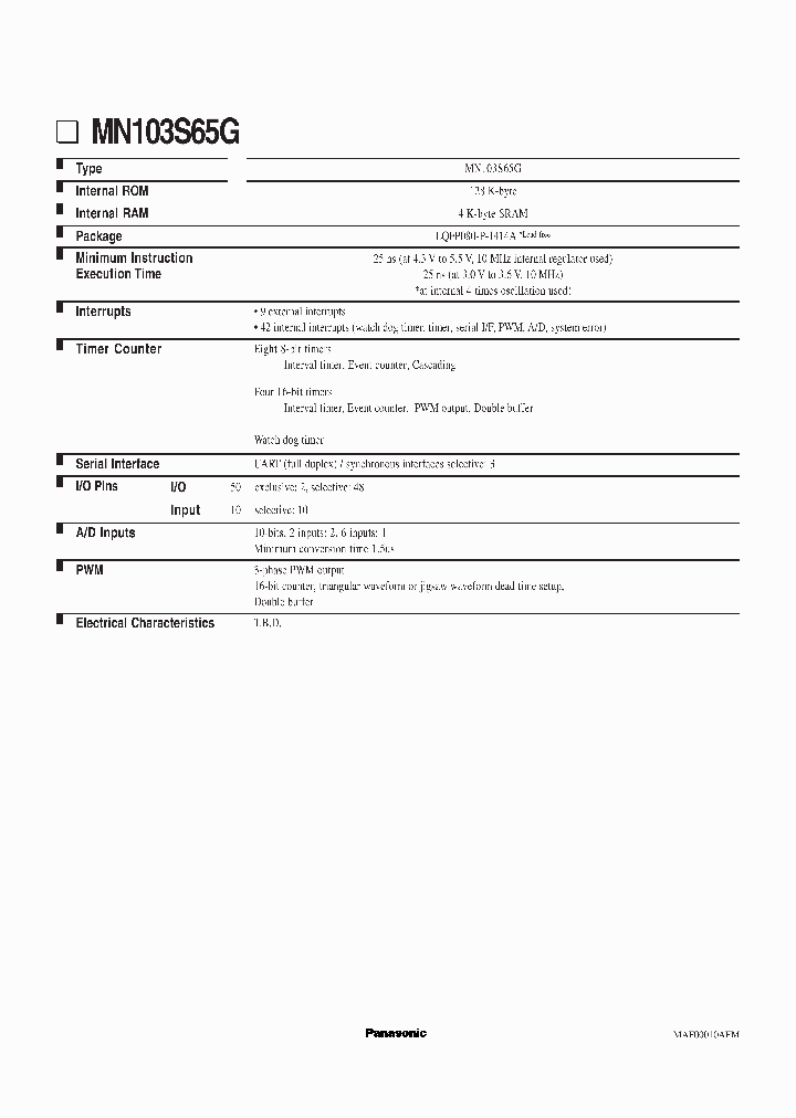 MN103S65G_2843844.PDF Datasheet