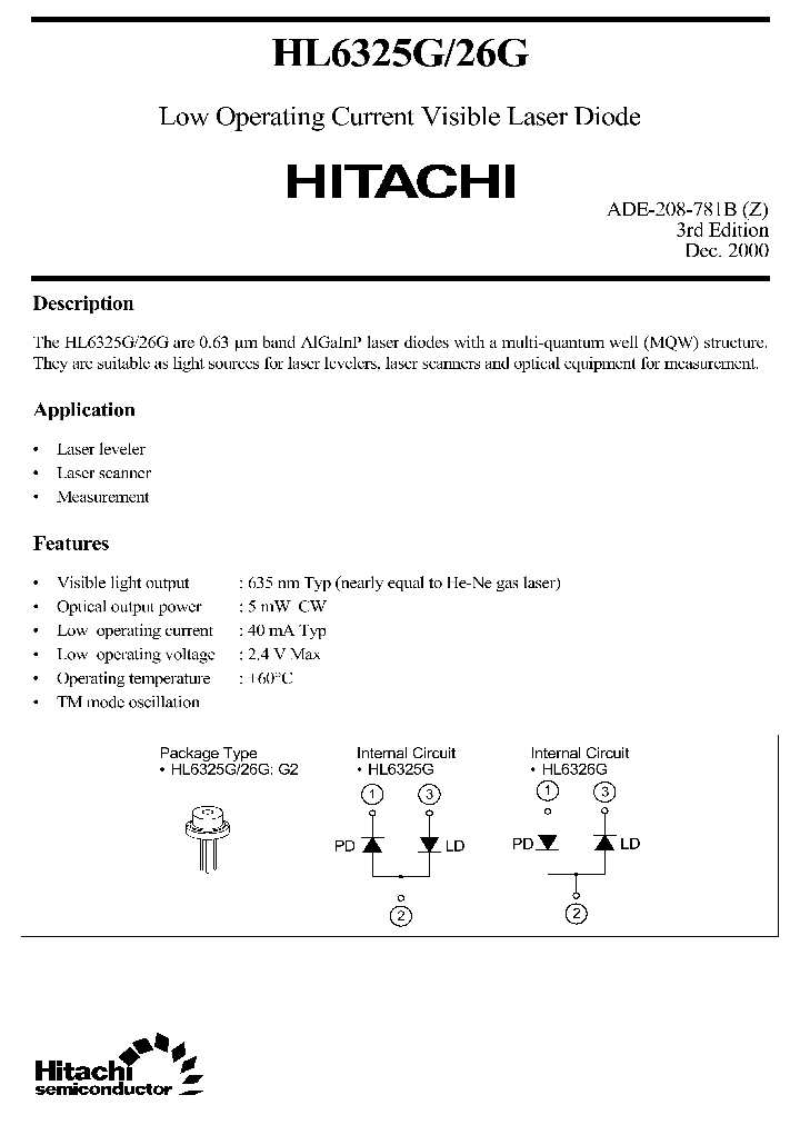 HL6325G26G_2847271.PDF Datasheet