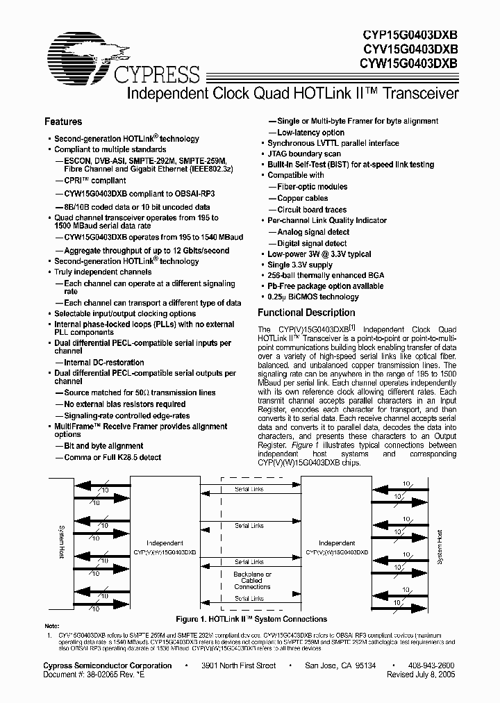 CYV15G0403DXB_2848495.PDF Datasheet