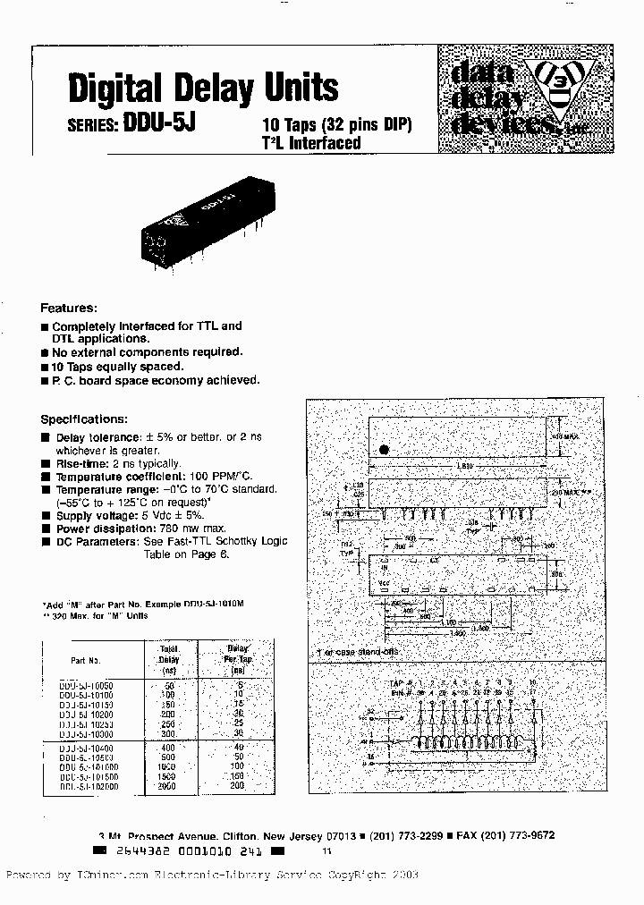DDU-5J-10050M_2850307.PDF Datasheet