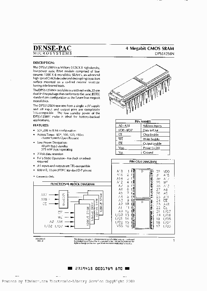 DPS512S8N-15C_2853668.PDF Datasheet