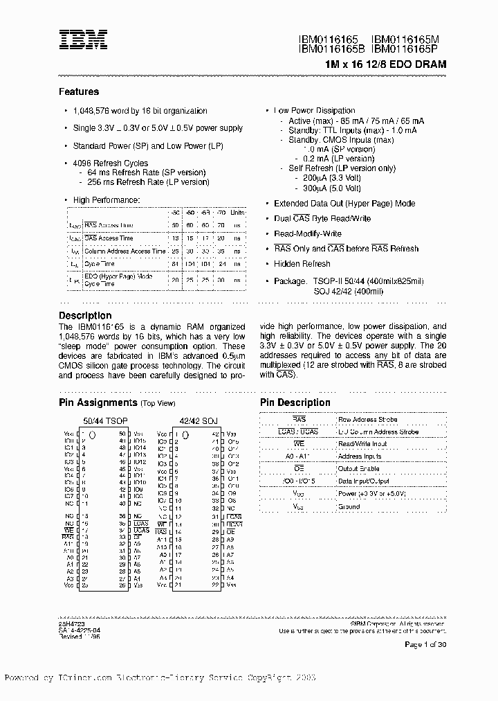 IBM0116165J3-70_2851240.PDF Datasheet
