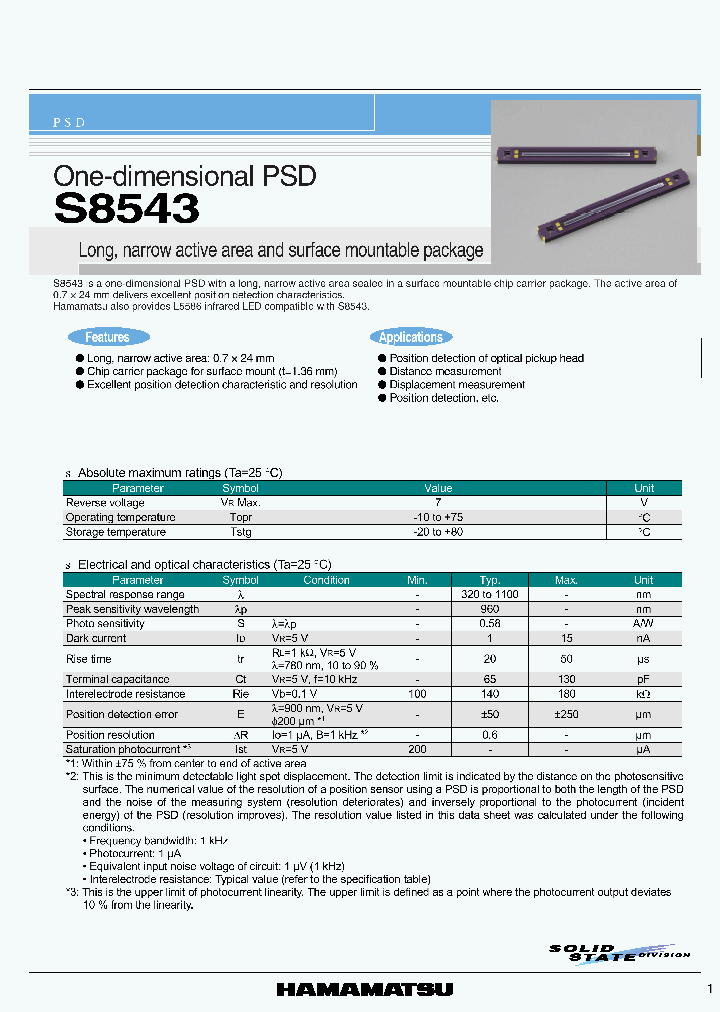 S8543_2855019.PDF Datasheet