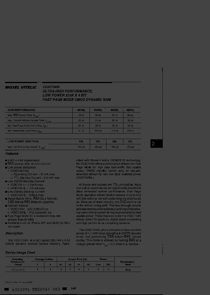 V53C104HK55L_2858595.PDF Datasheet