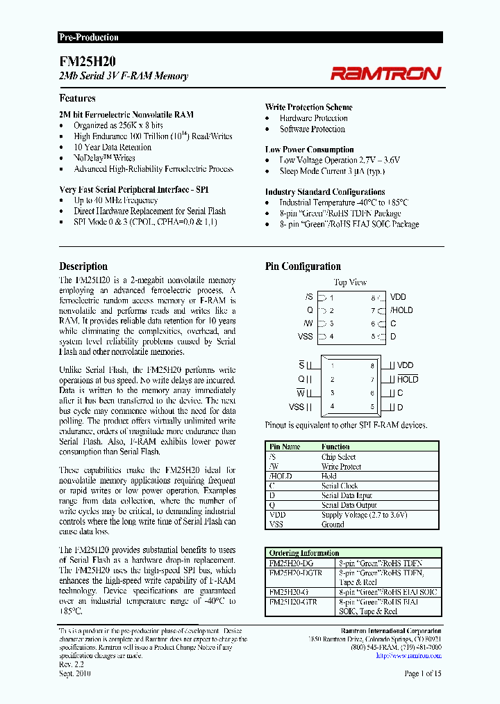 FM25H20_2863089.PDF Datasheet