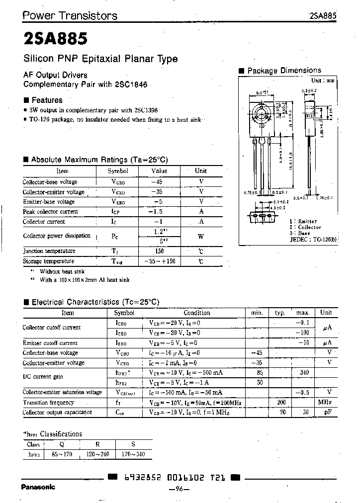 2SA885Q_2863999.PDF Datasheet