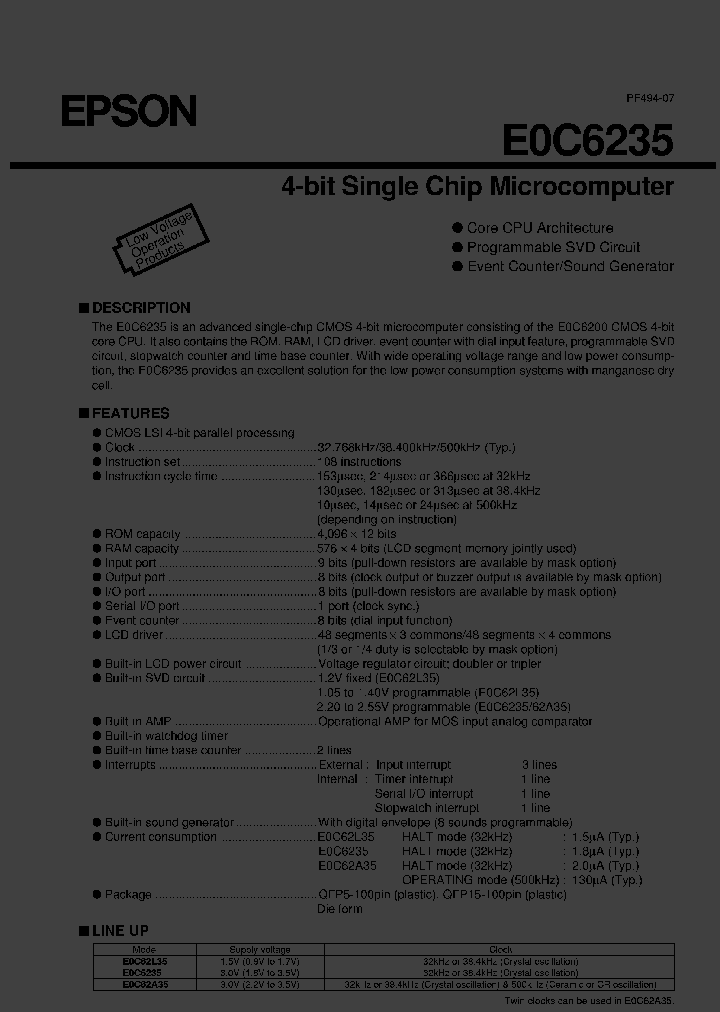 E0C62A35Q5_2864134.PDF Datasheet