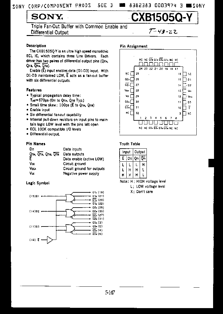 CXB1505Q-Y_2864383.PDF Datasheet