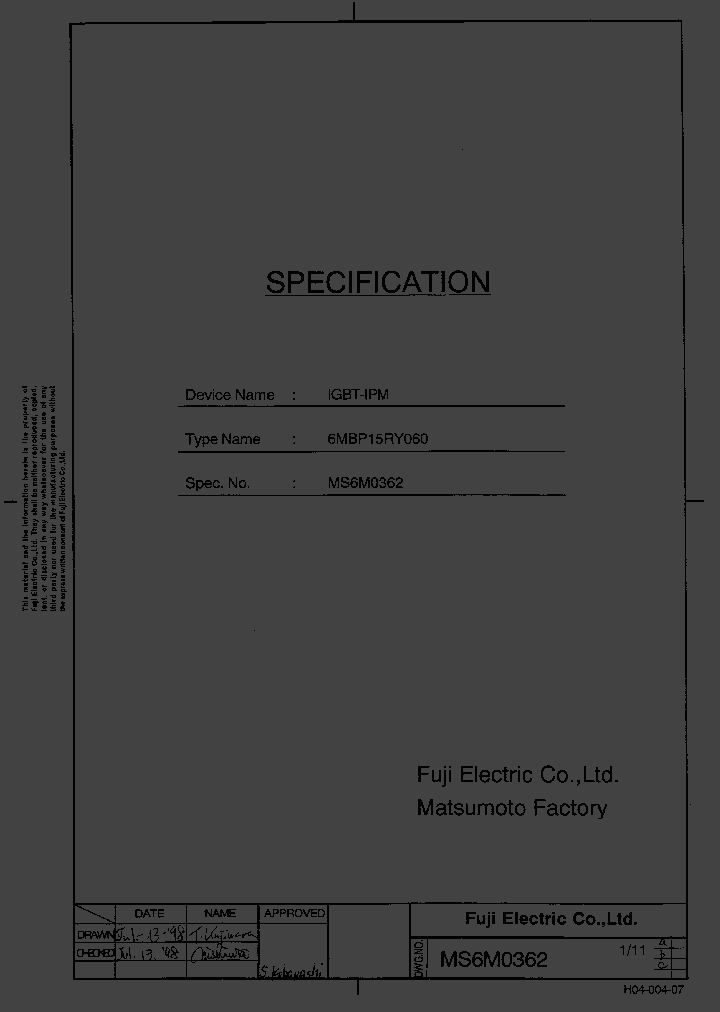 6MBP15RY-060_2864670.PDF Datasheet
