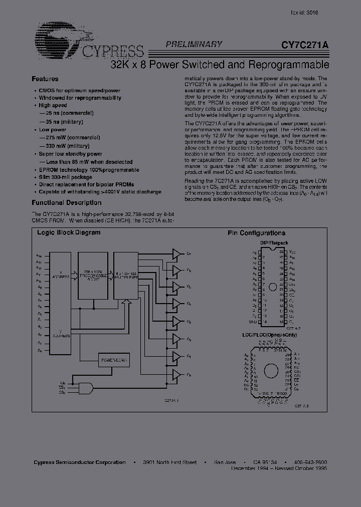 CY7C271A35QMB_2864132.PDF Datasheet