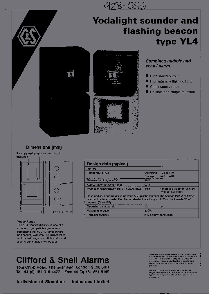YL40DD25RNR_2866469.PDF Datasheet