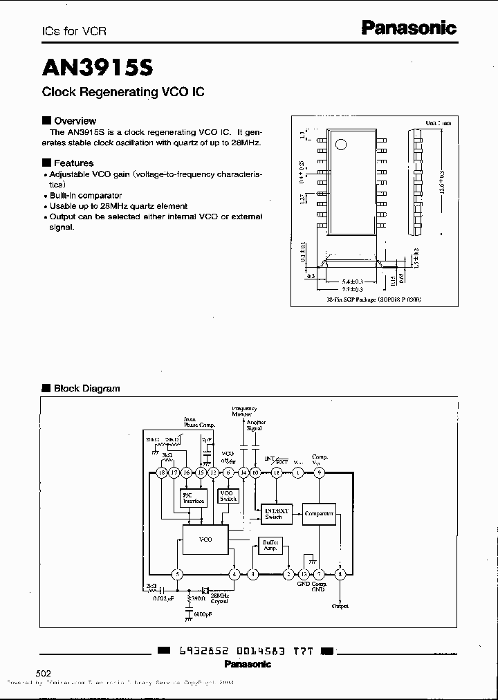 AN3915S_2868163.PDF Datasheet