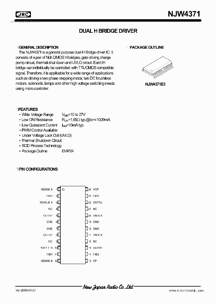 NJW4371_2870491.PDF Datasheet