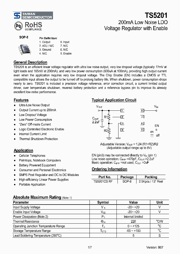 TS5201CSRF_2870791.PDF Datasheet