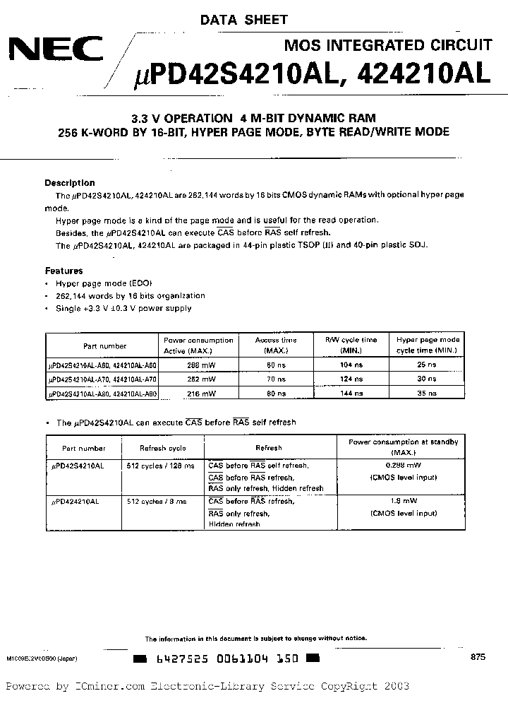 UPD424210ALG5-A60_2871116.PDF Datasheet