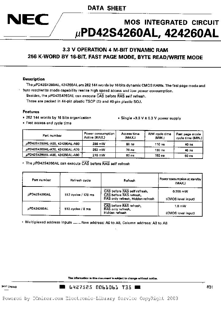 UPD424260ALG5-A60_2871119.PDF Datasheet