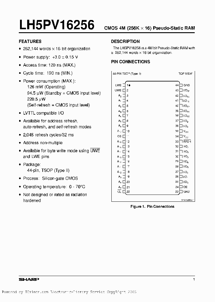 LH5PV16256S12_2871275.PDF Datasheet