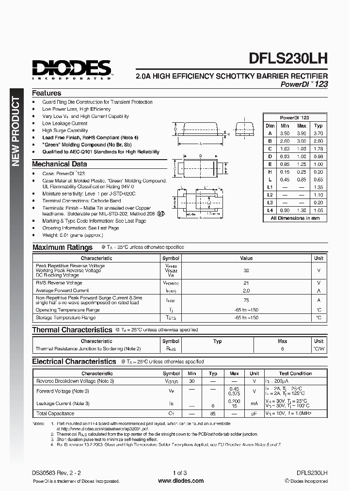 DFLS230LH_2871283.PDF Datasheet