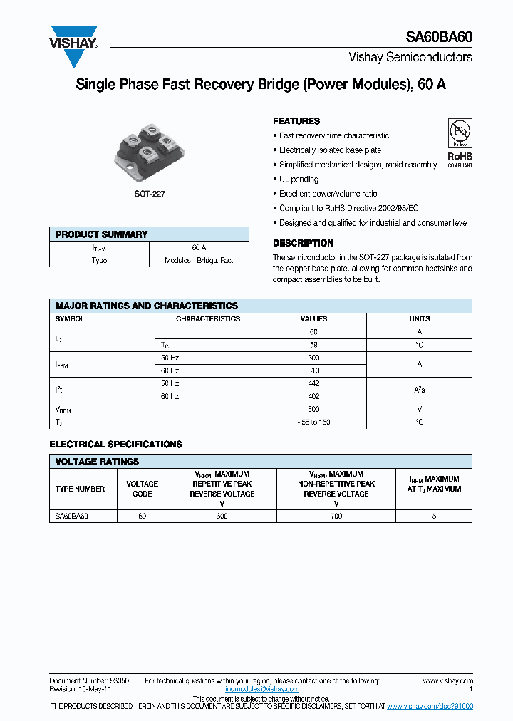 SA60BA60_2872226.PDF Datasheet