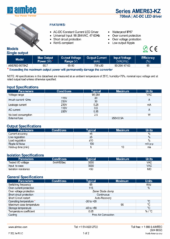 AMER63-9070KZ_2872956.PDF Datasheet