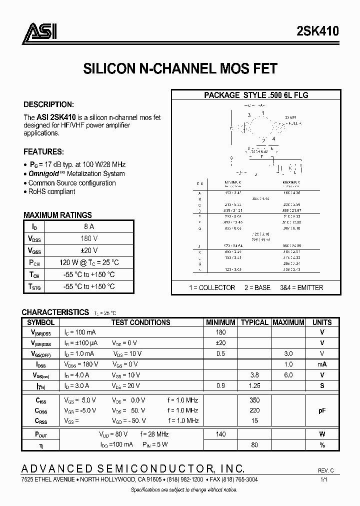 2SK410_2873089.PDF Datasheet