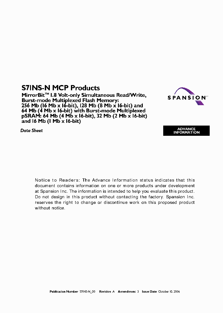 S71NS128NC0BJWRN3_2873651.PDF Datasheet