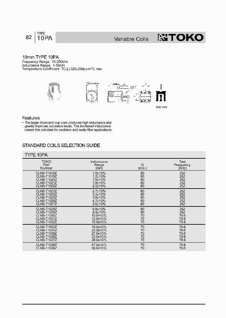 CLNS-T1028Z_2873738.PDF Datasheet