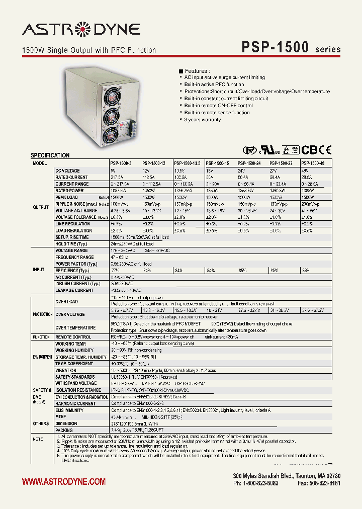 PSP-1500-5_2874753.PDF Datasheet