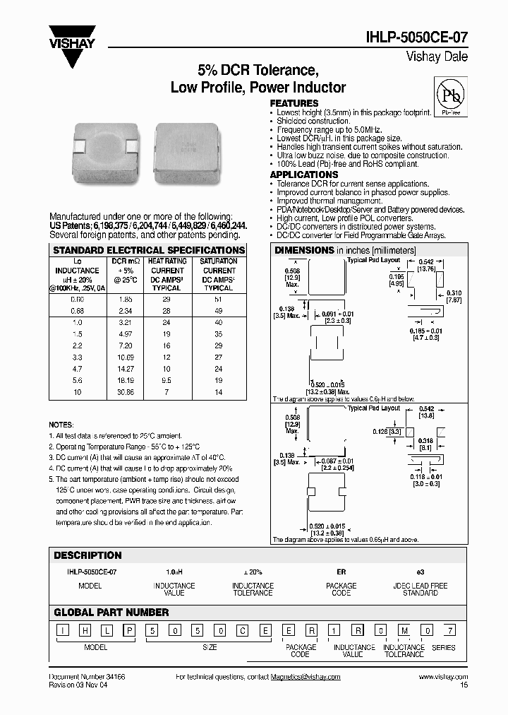 IHLP-5050CE-07_2876029.PDF Datasheet