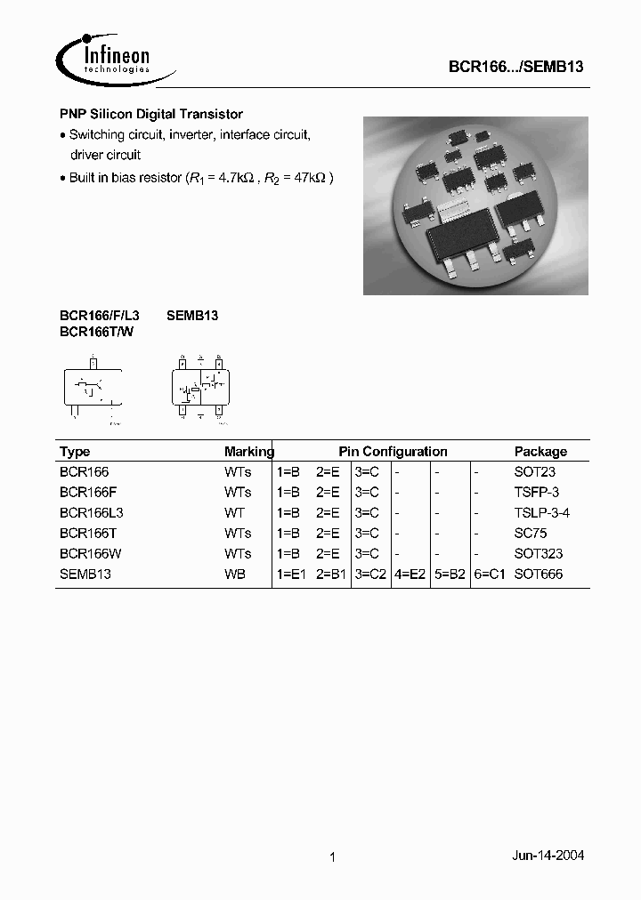 BCR166L3_2875236.PDF Datasheet
