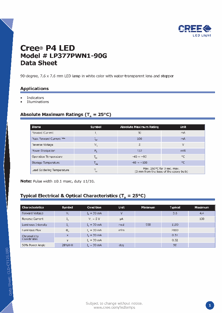 LP377PWN1-90G_2877106.PDF Datasheet