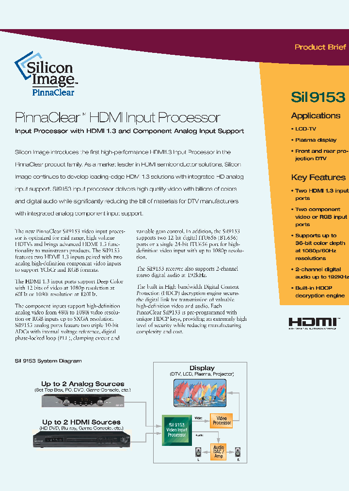 SII9153_2878611.PDF Datasheet