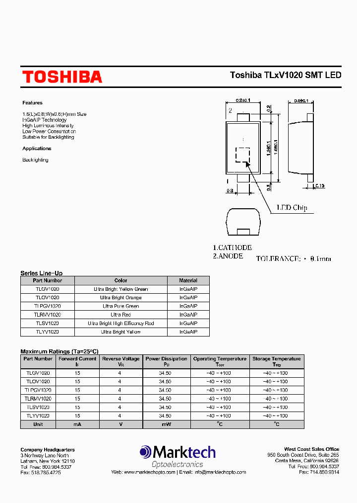 TLRMV1020_2879731.PDF Datasheet