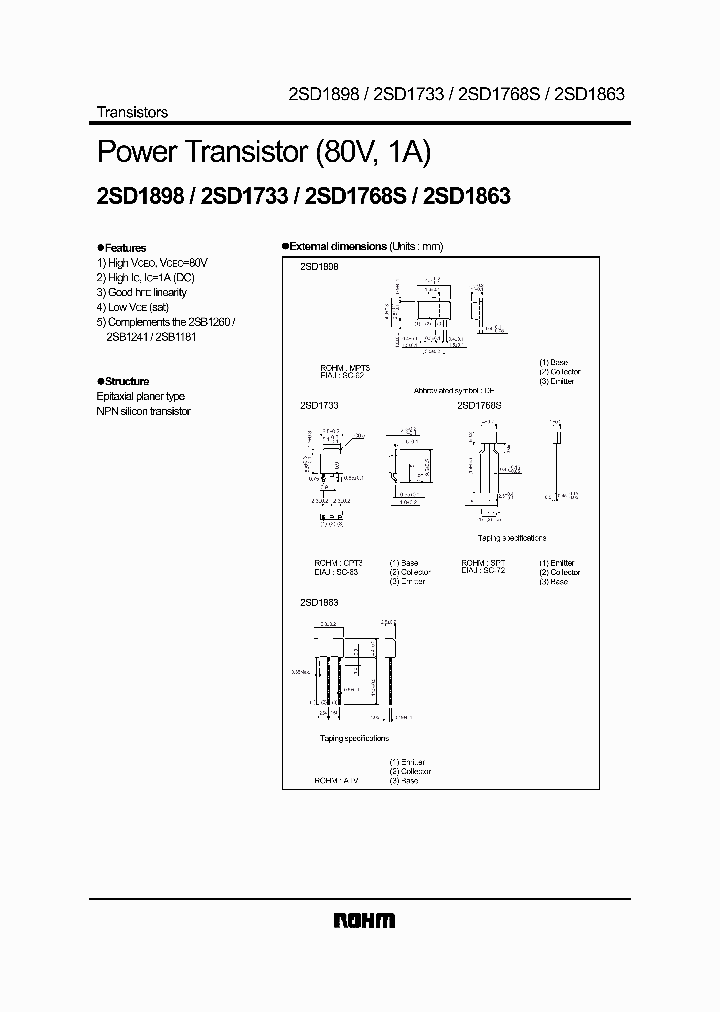 2SD1733TLQ_2878484.PDF Datasheet