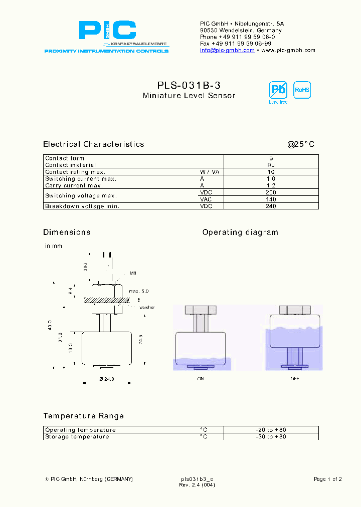 PLS-031B-3_2881613.PDF Datasheet