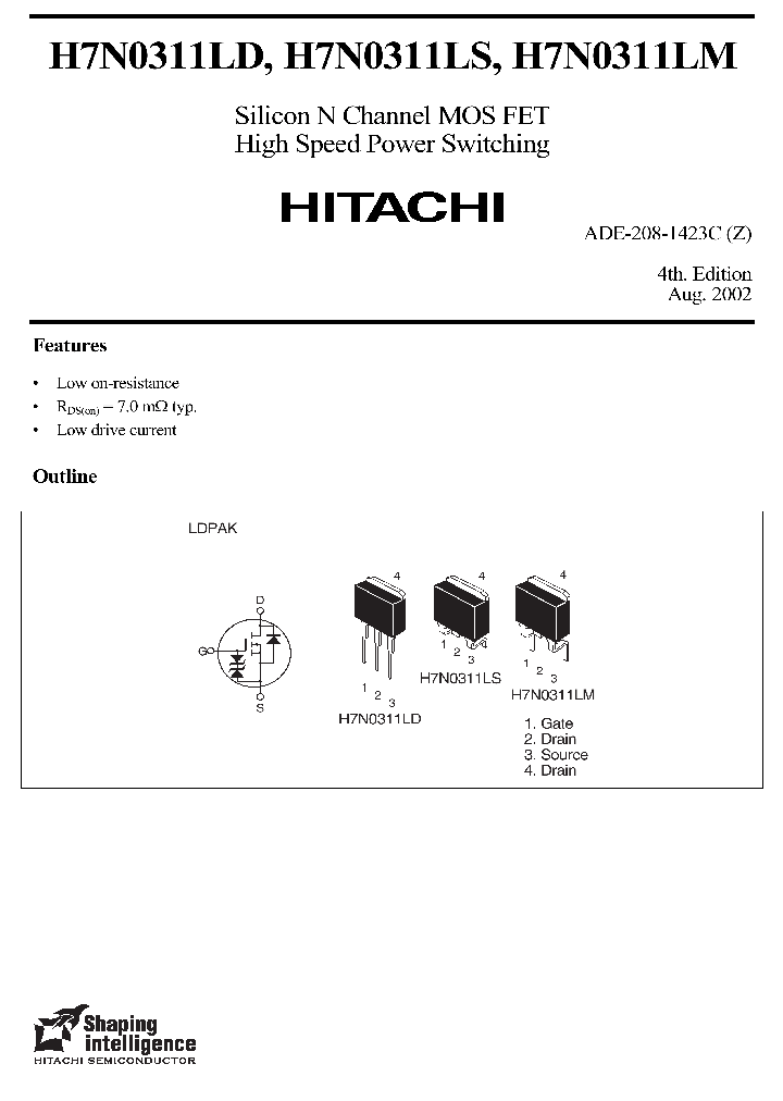 H7N0311LS_2881322.PDF Datasheet