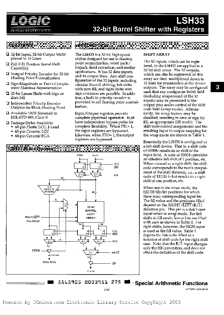 LSH33GM30_2881521.PDF Datasheet