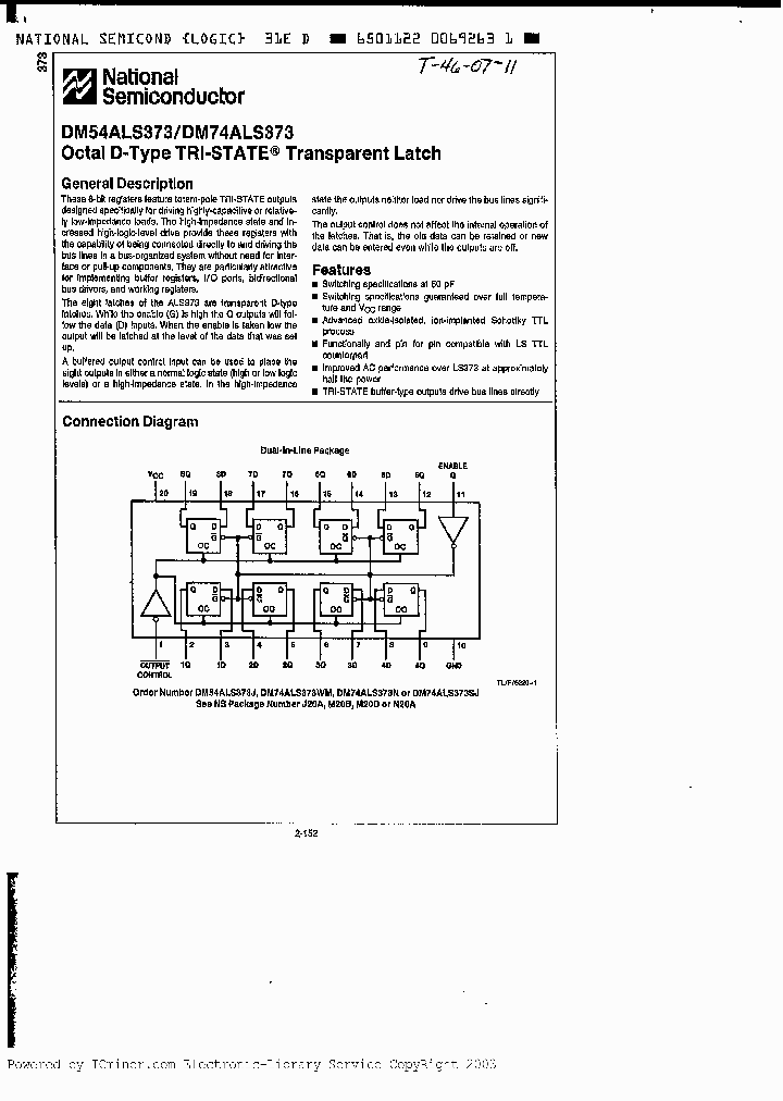 DM54ALS373J883_2880703.PDF Datasheet