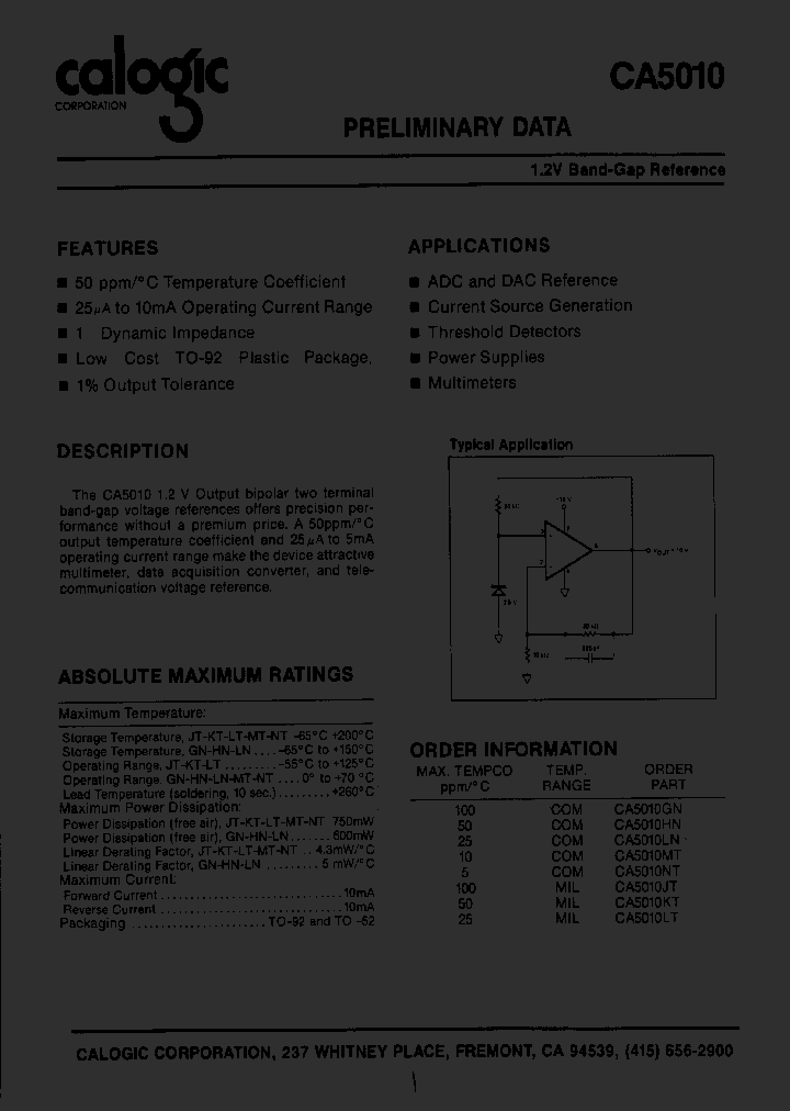 CA5010LT_2883954.PDF Datasheet