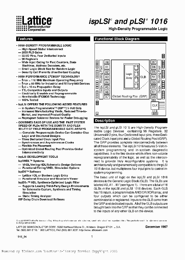 ISPLSI1016-60LT_2884381.PDF Datasheet