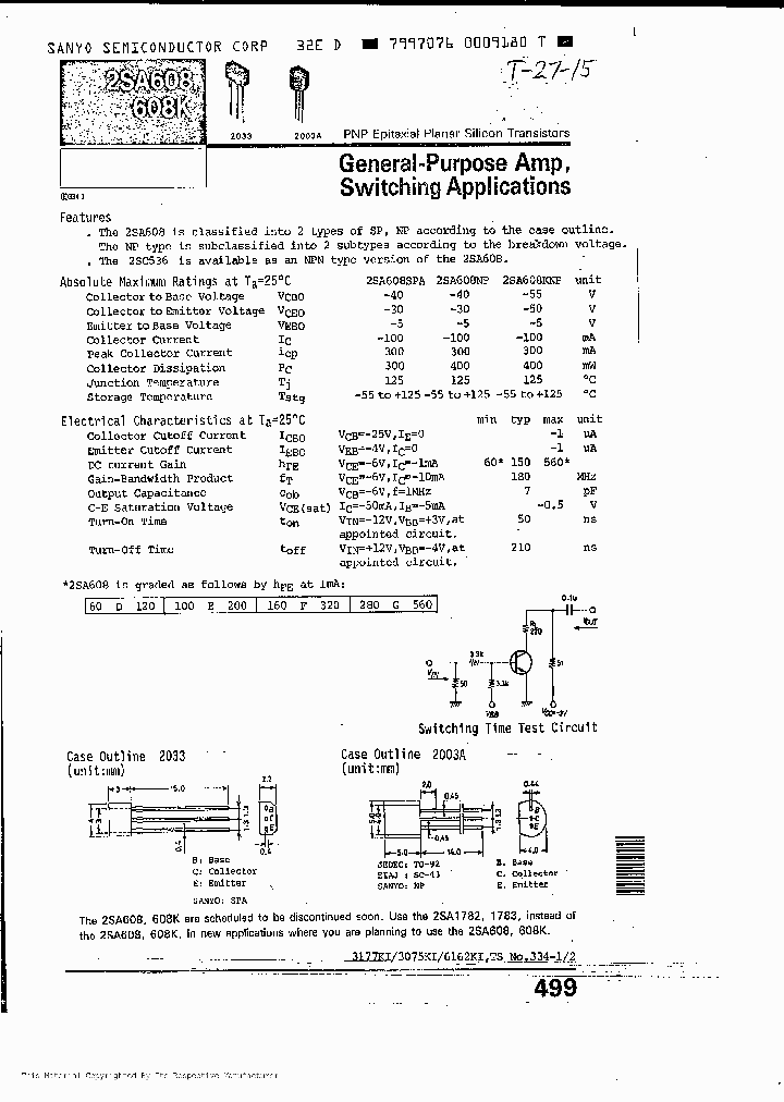 2SA608_2884588.PDF Datasheet