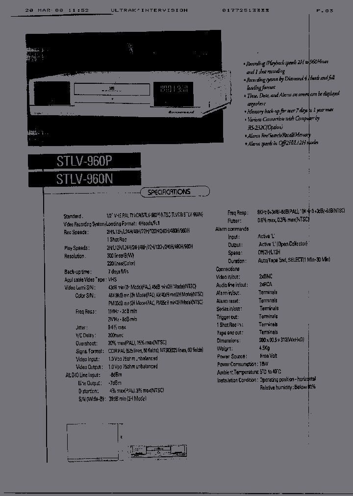 STLV-960_2886939.PDF Datasheet